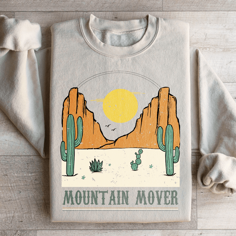 Mountain Mover Sweatshirt Sand / S Peachy Sunday T-Shirt