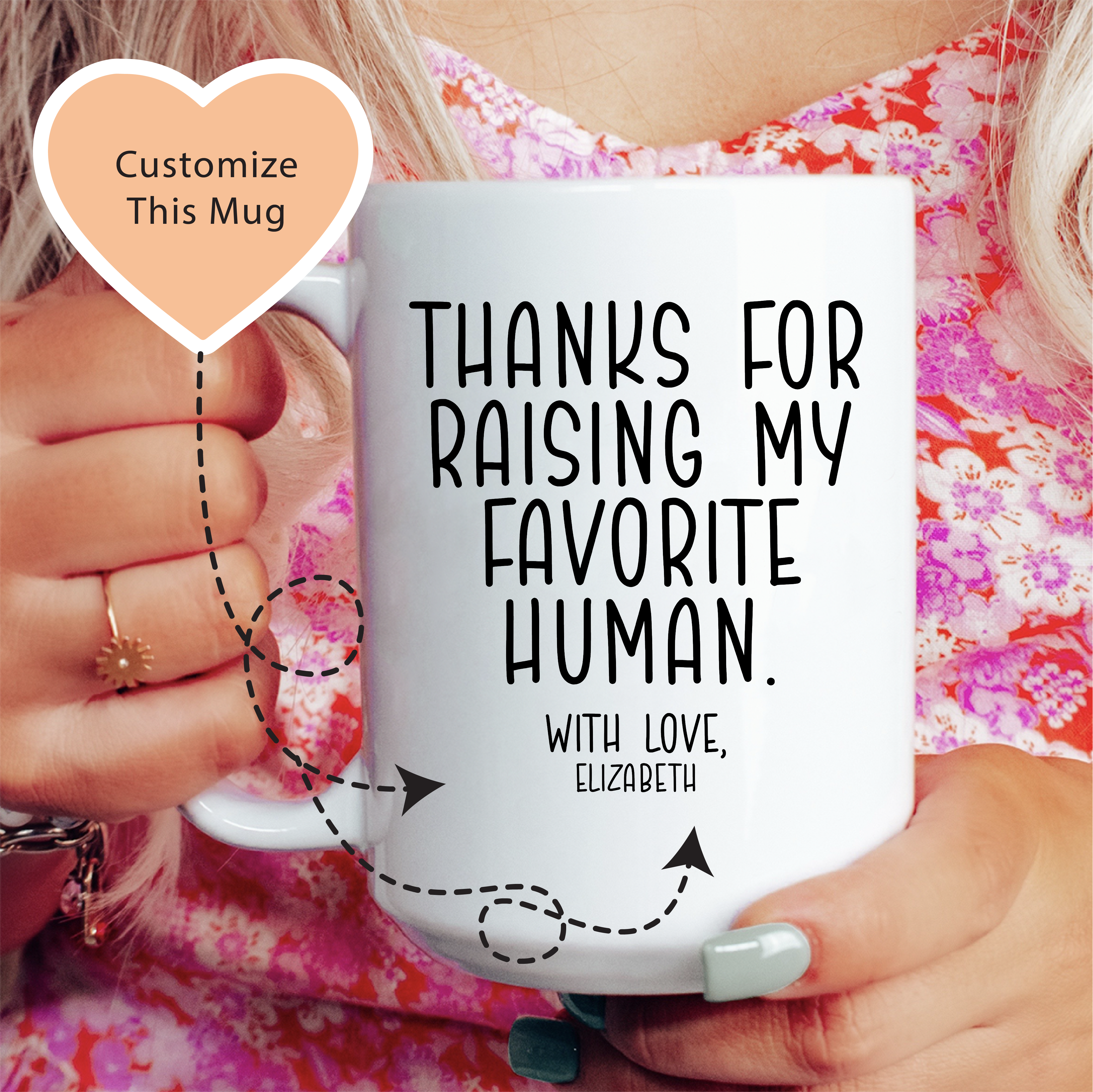 Personalized Mother In Law Mug