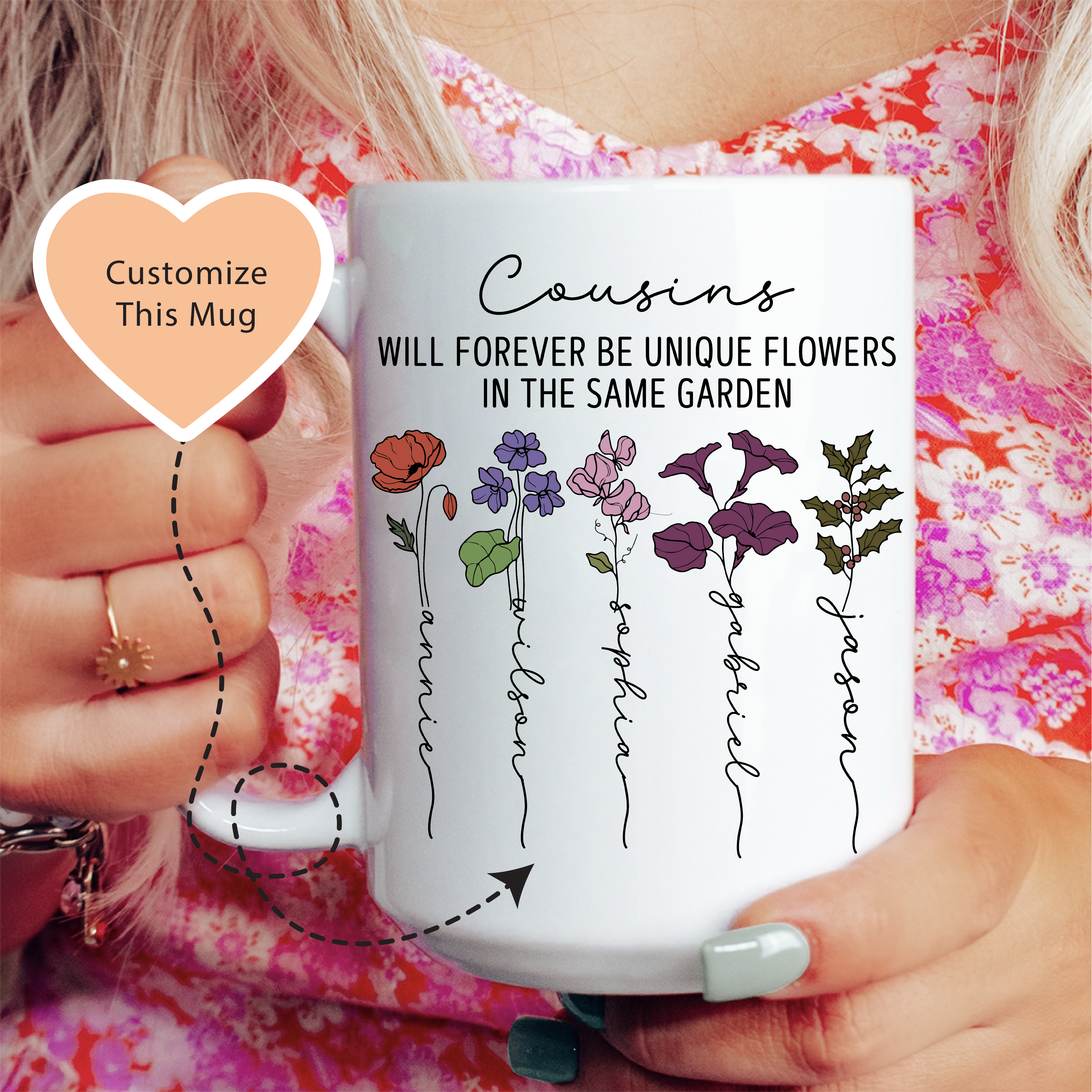 Taza Personalizada para Primos