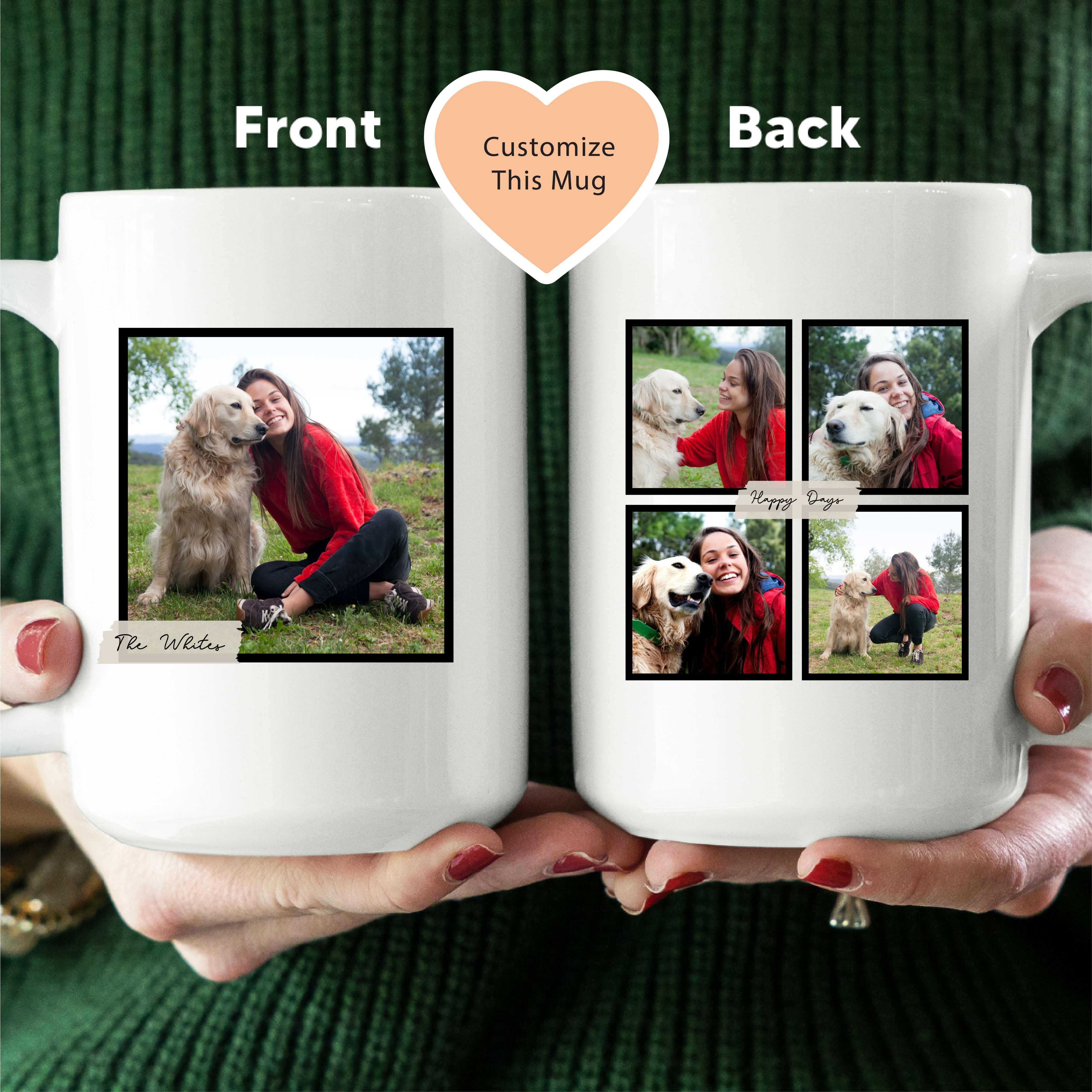 Personalized Photo Coffee Mug