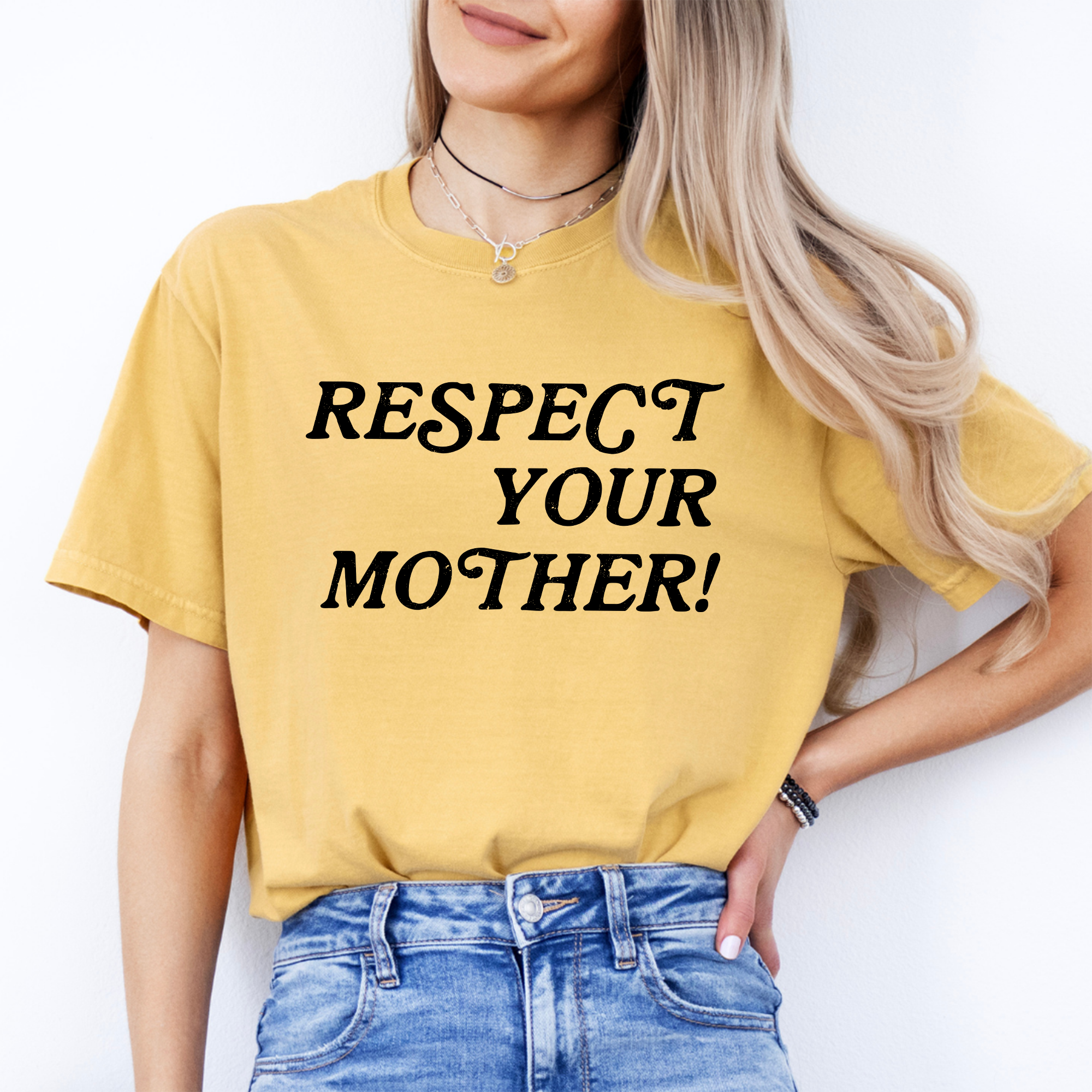T-shirt « Respecte ta mère »