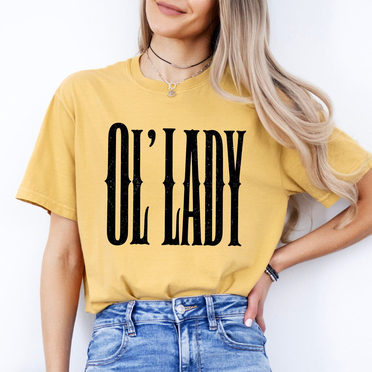 "Ol' Lady" – Sassy Country Humor Casual Shirt