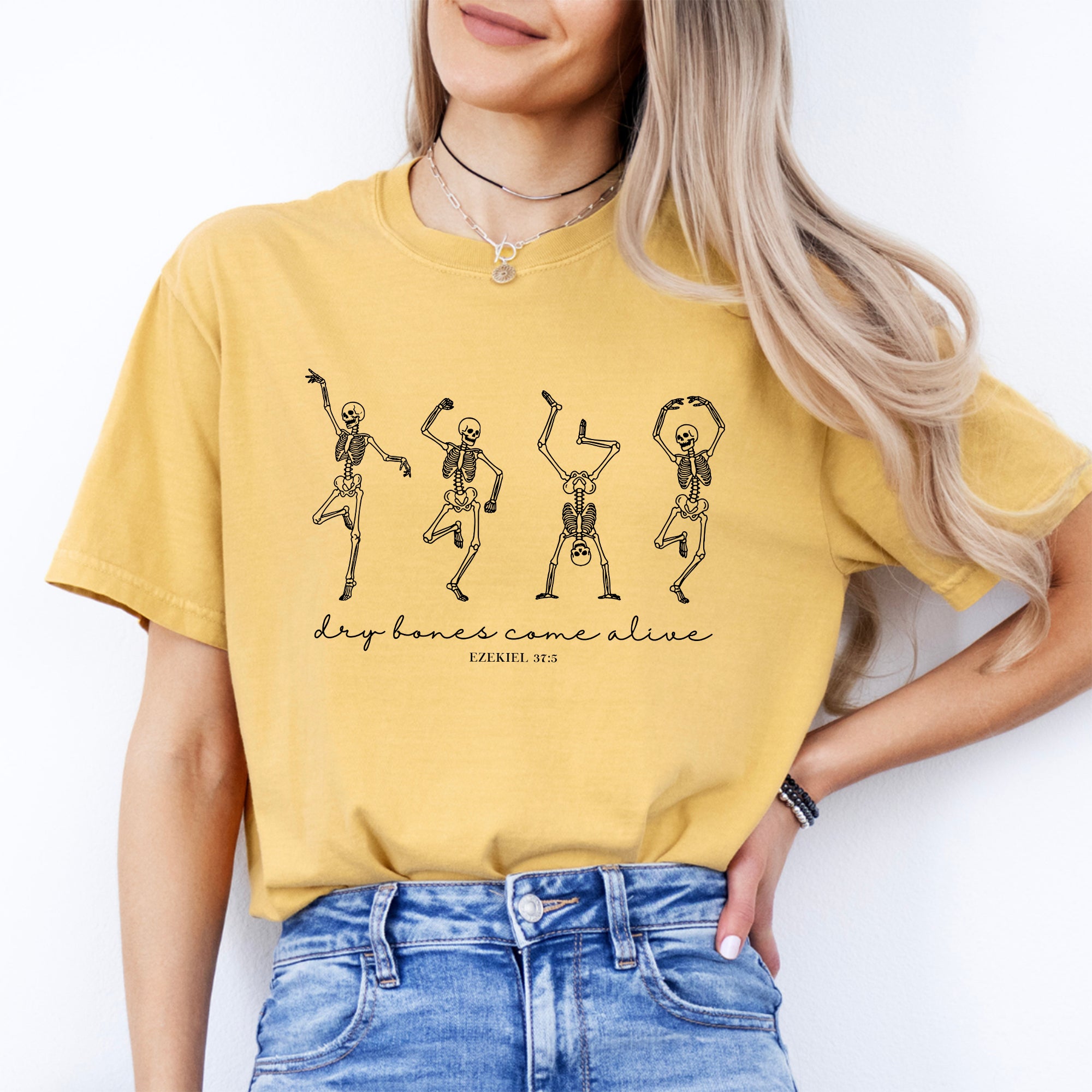 Camiseta «Los huesos secos cobran vida»