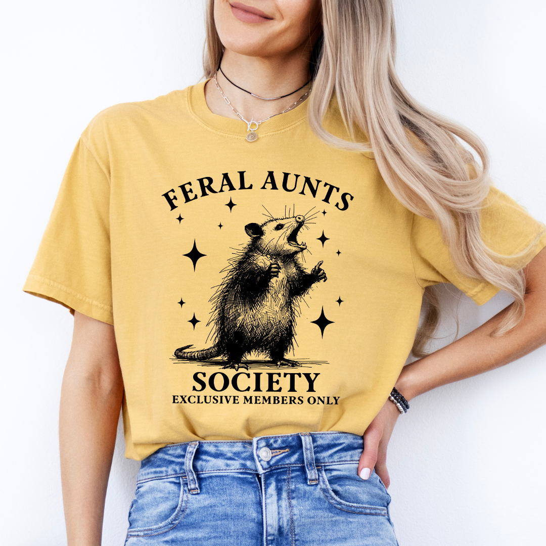Feral Aunts Society Tee