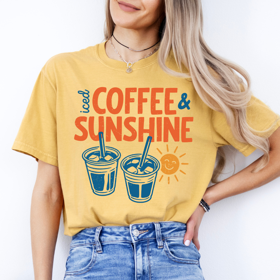 Iced Coffee And Sunshine Tee