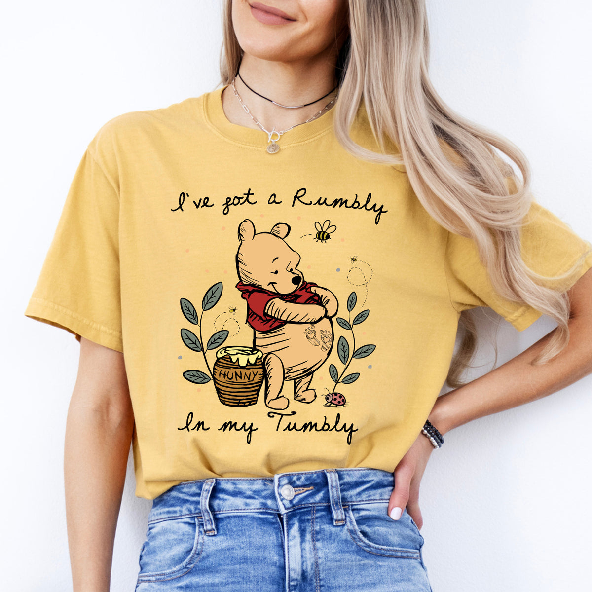 I've Got Rumbly In My Tumbly  Pregnancy Reveal Tee