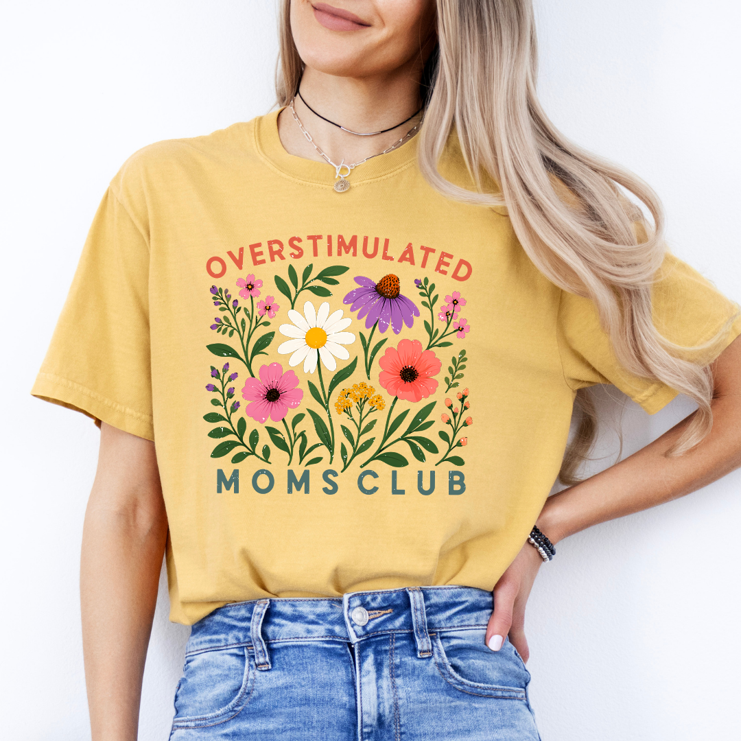 Camiseta del Club de Mamás Sobreestimuladas