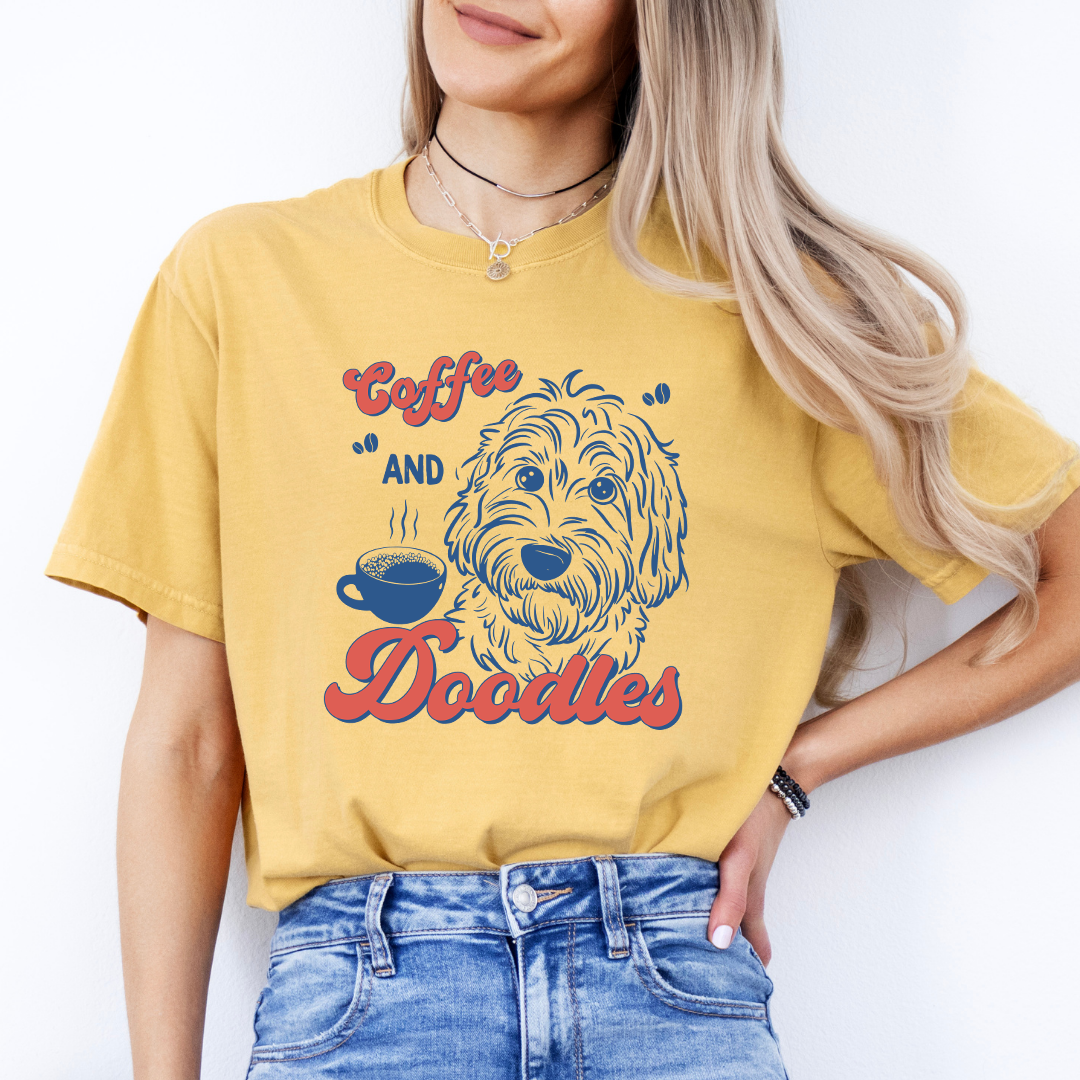 Coffee and Doodles Tee