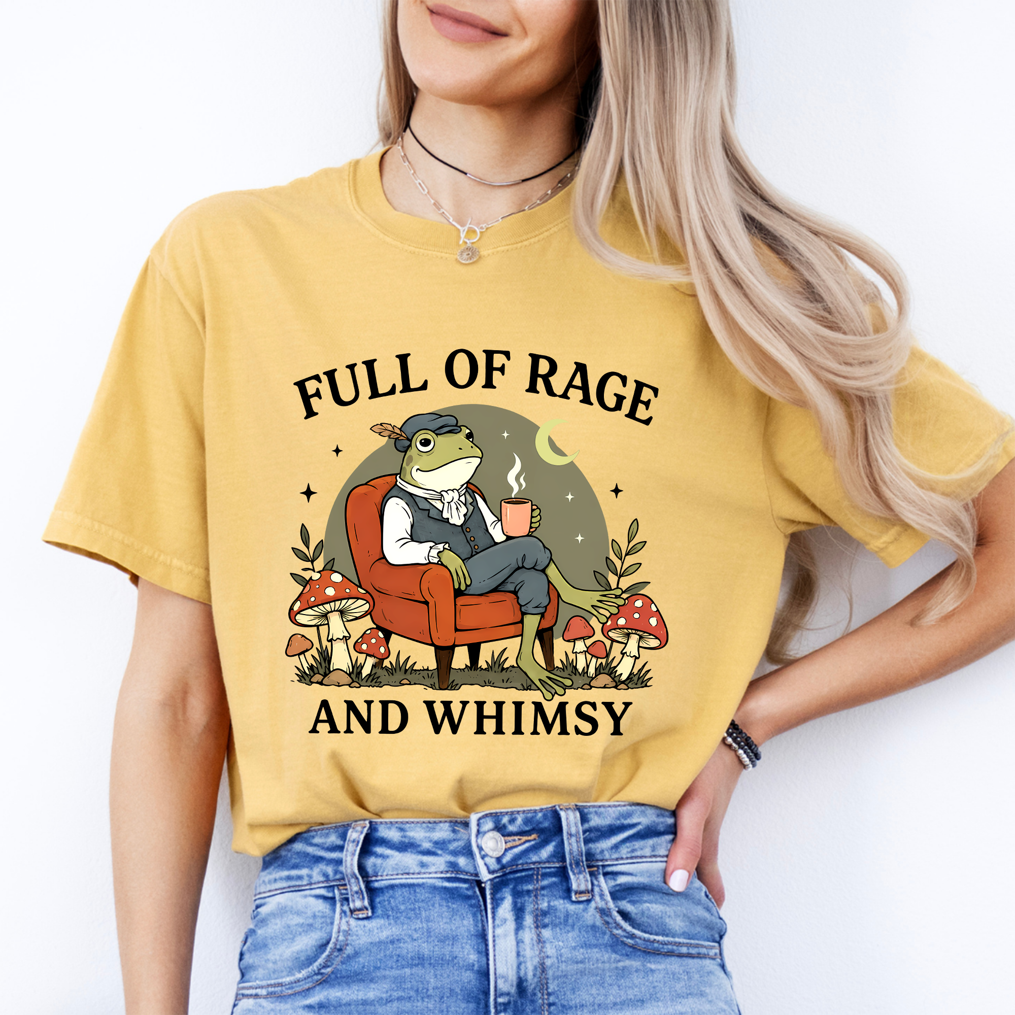 Camiseta «Llena de rabia y fantasía»
