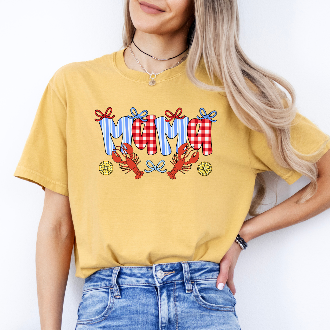 Mama Crawfish Boil Tee