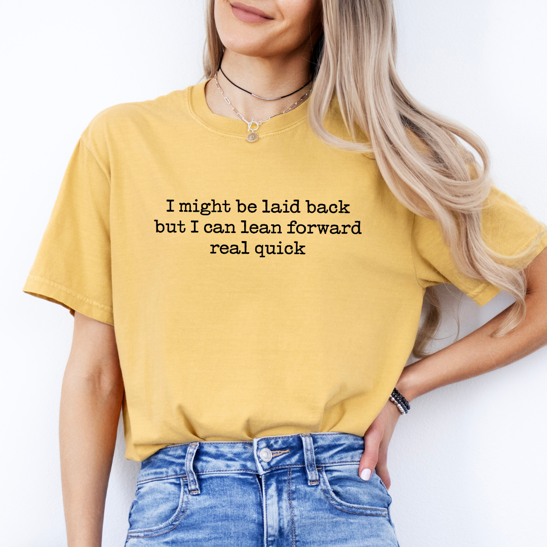 Camiseta «Puede que sea relajada»