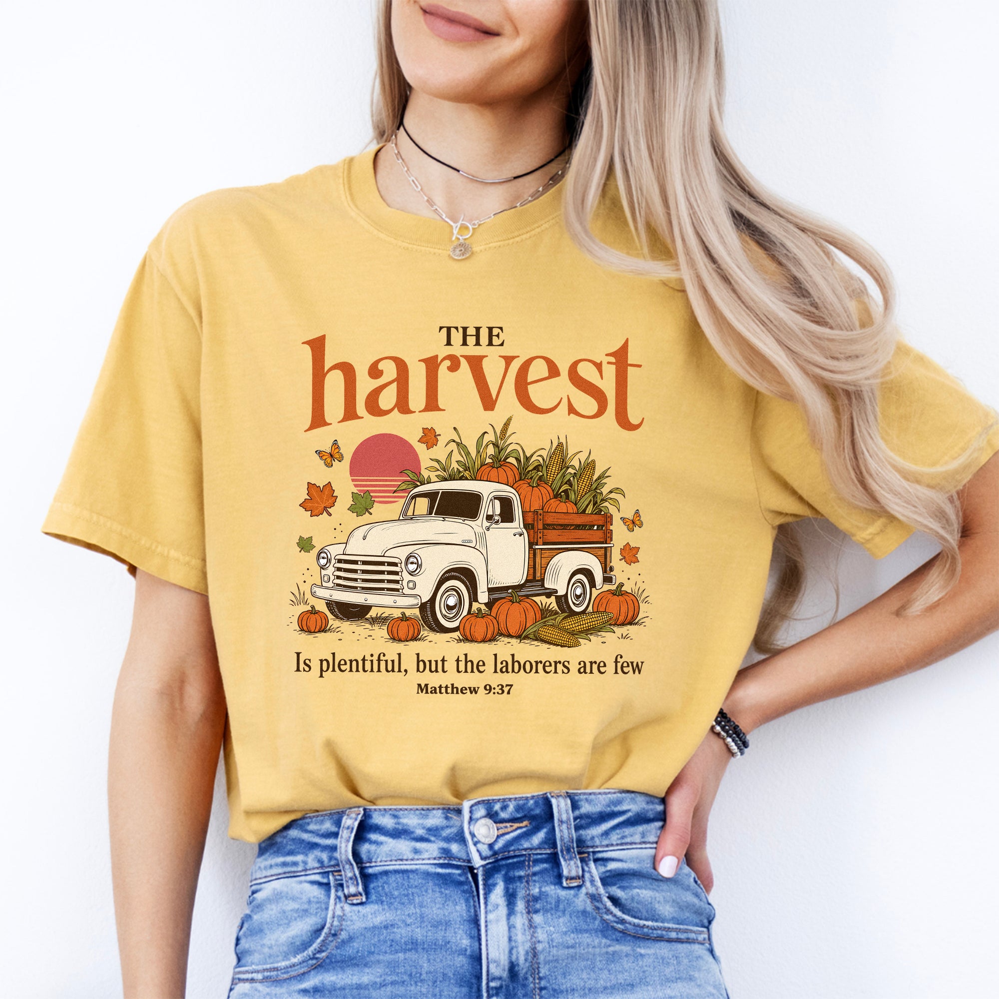 Camiseta «La cosecha es abundante»