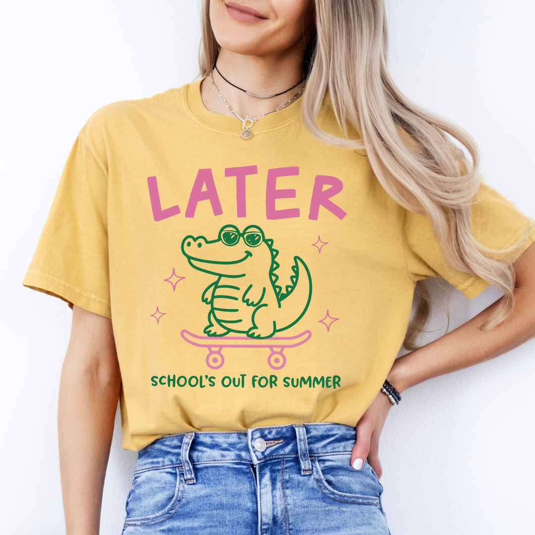 Later Gator School's Out For Summer Tee
