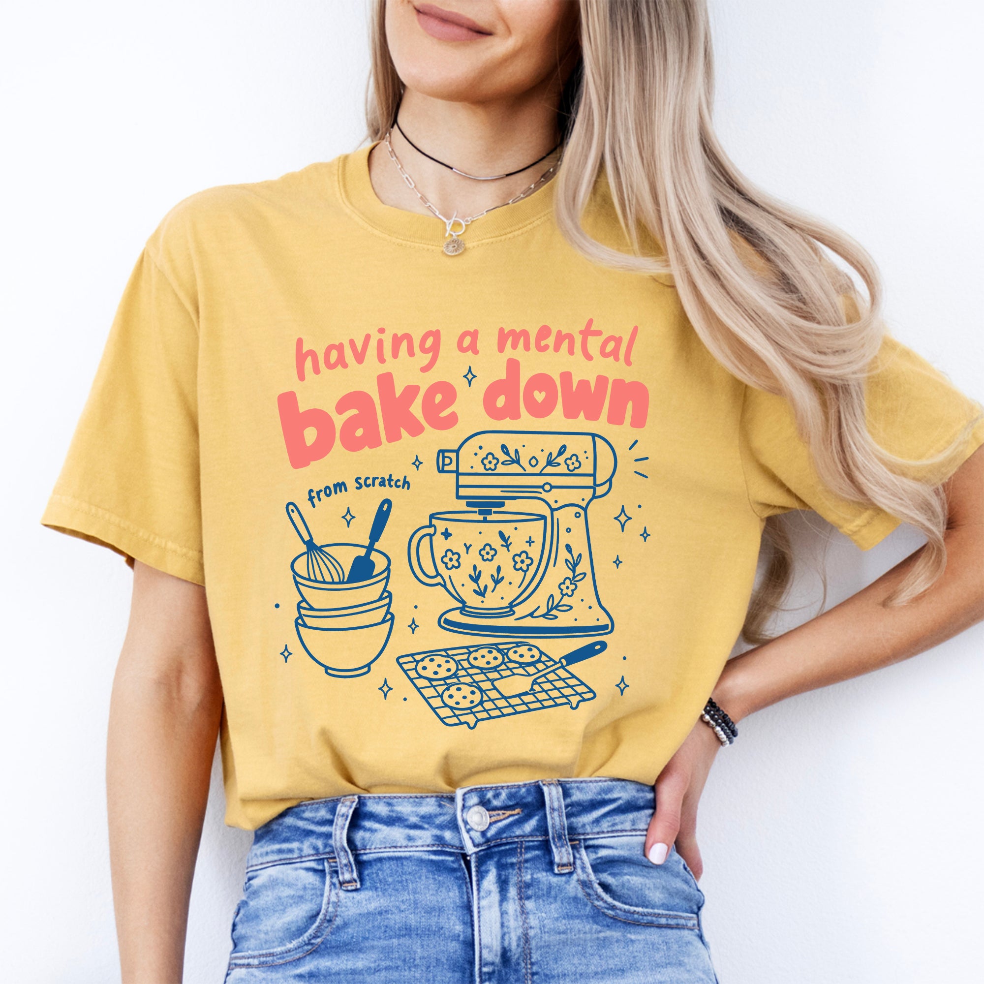 T-Shirt „Ich habe gerade einen mentalen Zusammenbruch“