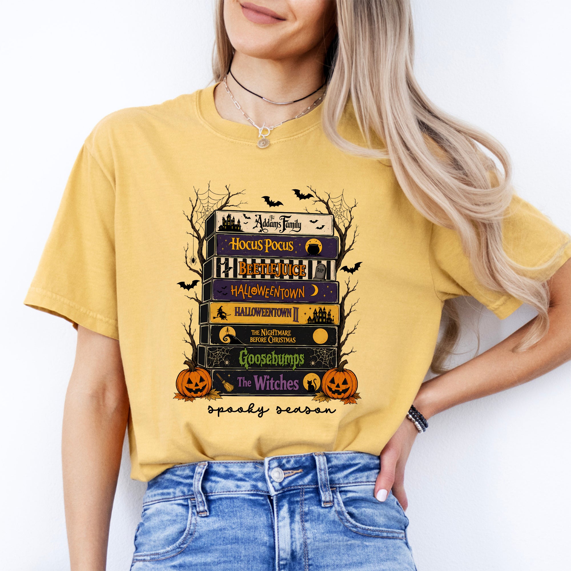 T-shirt VHS d’Halloween vintage