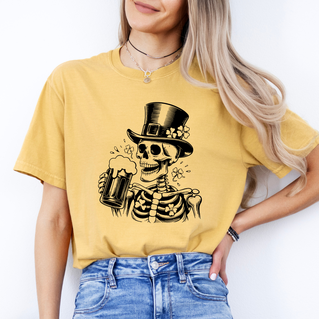 Shamrocked Skeleton Tee