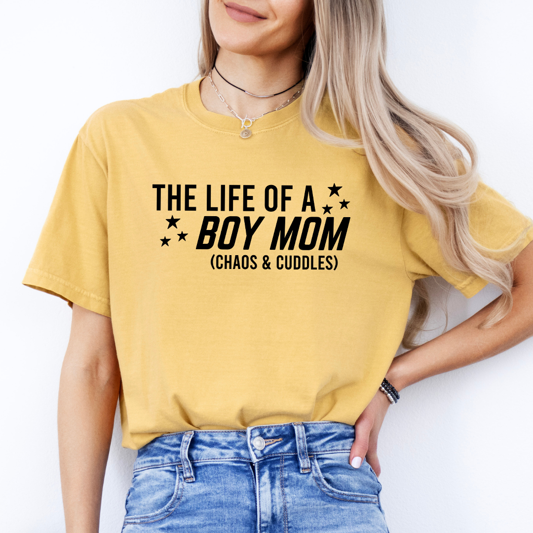 The Life Of A Boy Mom Tee