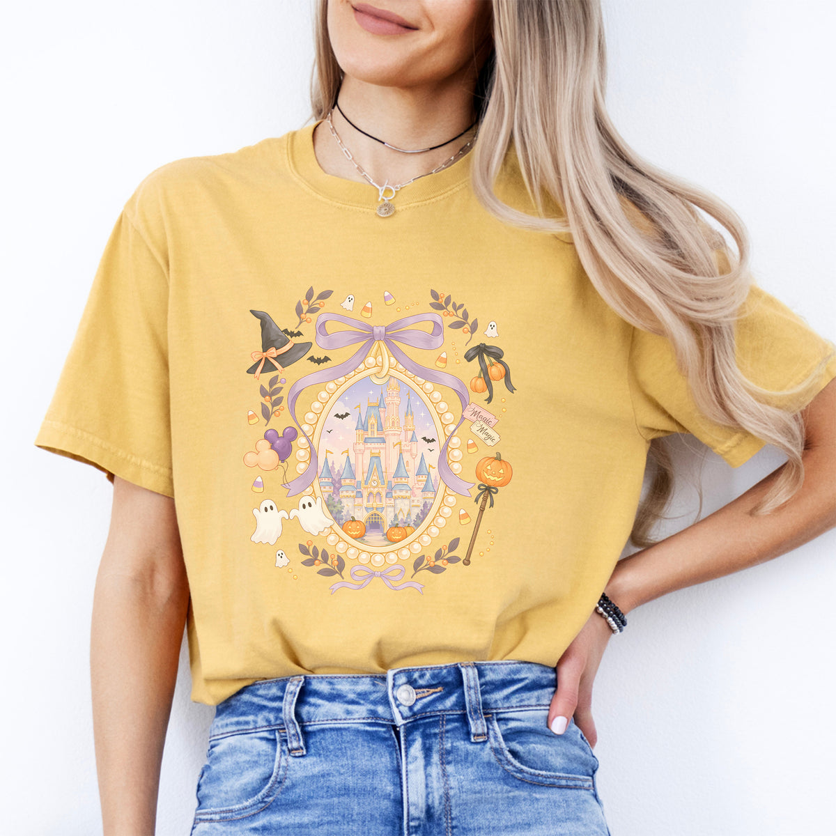 T-shirt d'Halloween rétro Walt Disney World