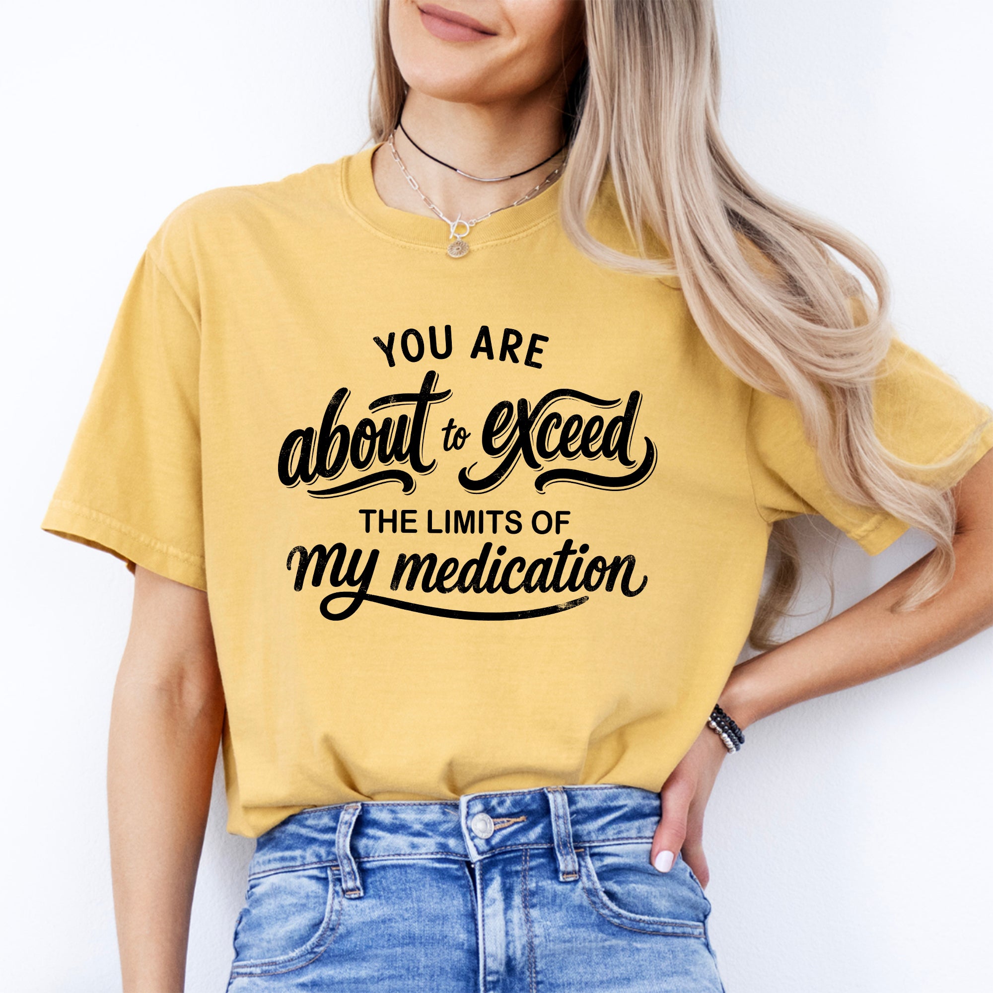 Camiseta «Estás a punto de exceder el límite»