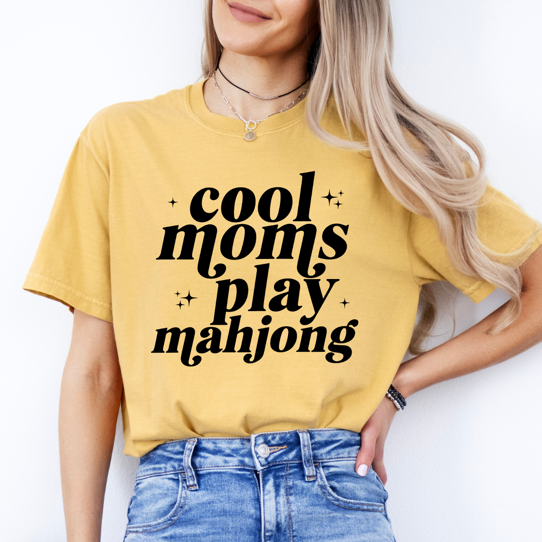 Cool Moms Play Mahjong Tee