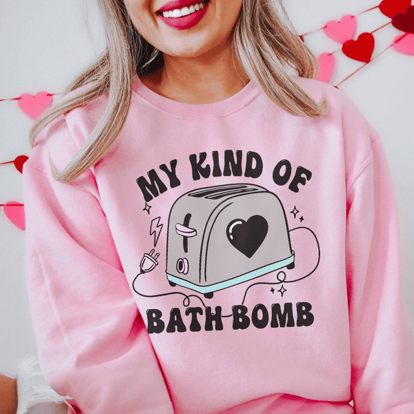 My Kind Of Bath Bomb Tee Light Pink / S Peachy Sunday T-Shirt