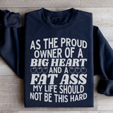 My Life Should Not Be This Hard Sweatshirt Black / S Peachy Sunday T-Shirt