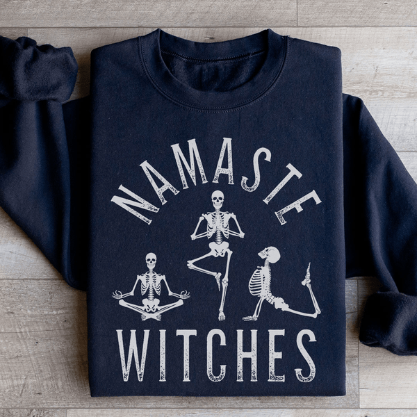 Namaste Witches Sweatshirt Black / S Peachy Sunday T-Shirt