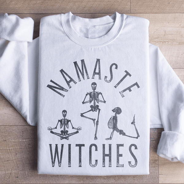 Namaste Witches Sweatshirt White / S Peachy Sunday T-Shirt