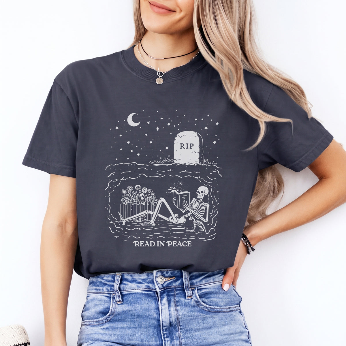 Read In Peace Bookish Tee
