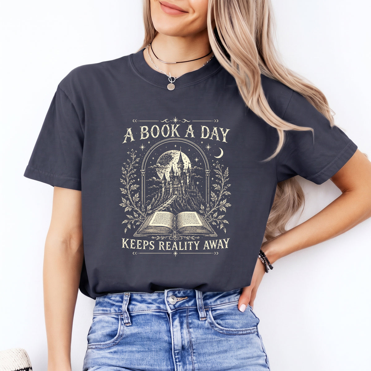 T-shirt « Un livre par jour » Dragon