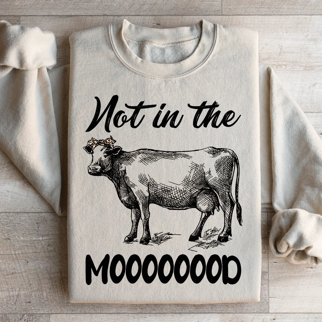 Not In The Mood Sweatshirt Sand / S Peachy Sunday T-Shirt