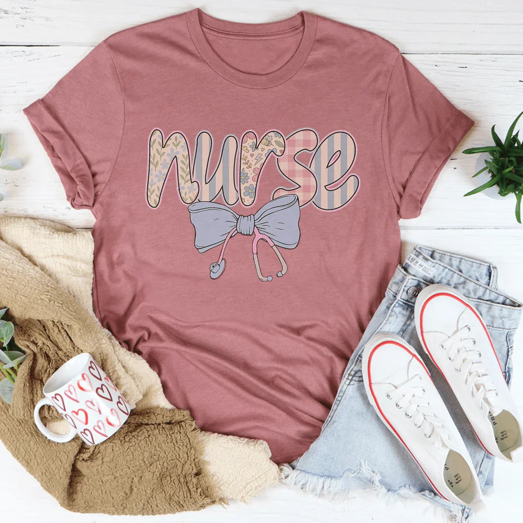 Nurse Tee Mauve / S Peachy Sunday T-Shirt