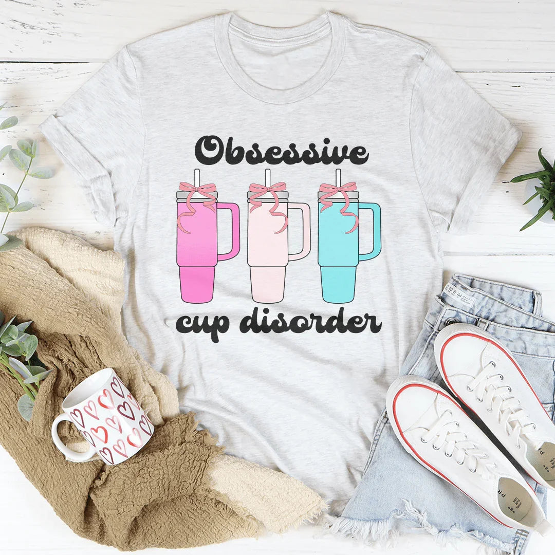 Obsessive Cup Disorder Tee Ash / S Peachy Sunday T-Shirt