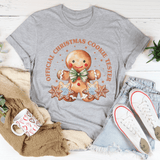 Official Christmas Cookie Tester Athletic Heather / S Peachy Sunday T-Shirt