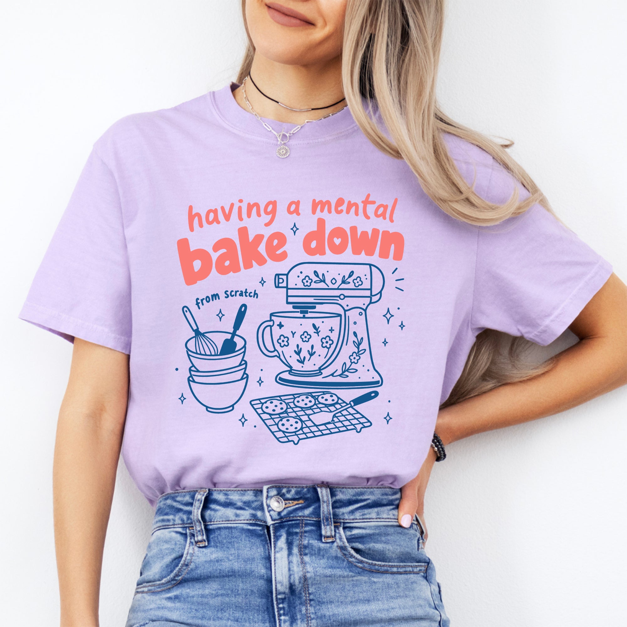 T-Shirt „Ich habe gerade einen mentalen Zusammenbruch“