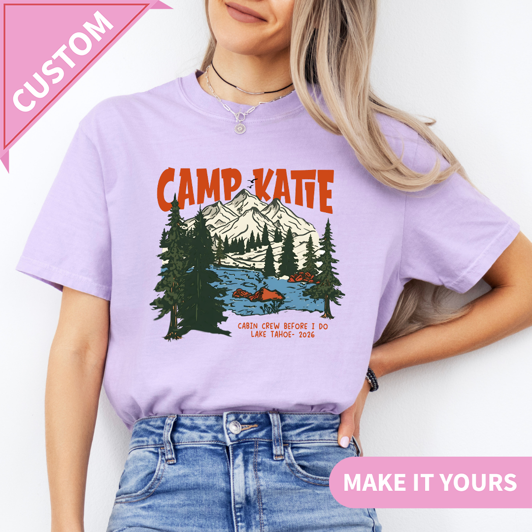 Personalized Camp Bach Tee