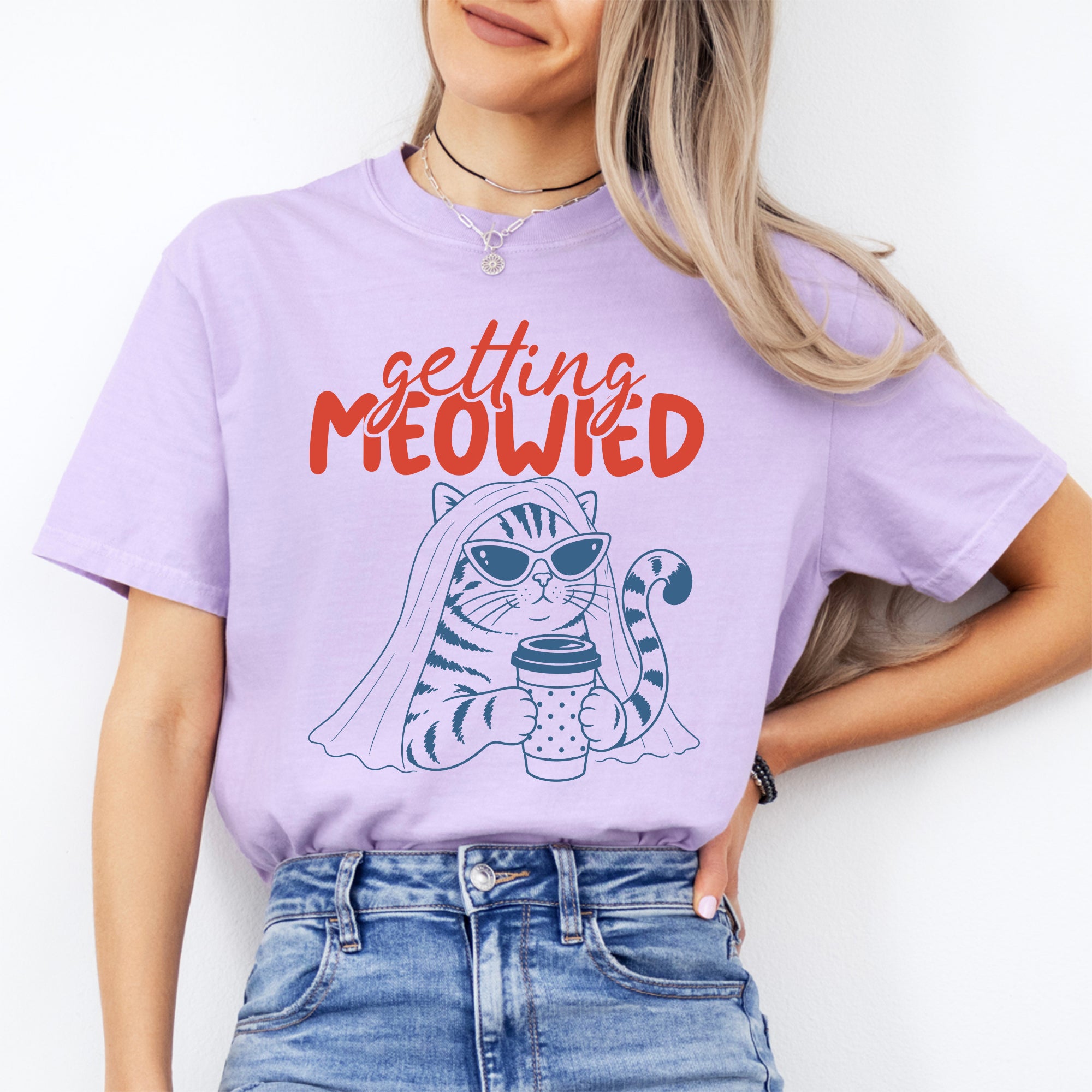 „Getting Meowied“-T-Shirt