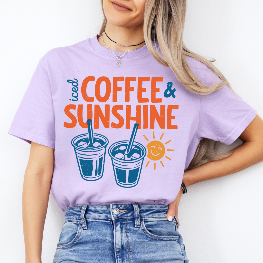 Iced Coffee And Sunshine Tee