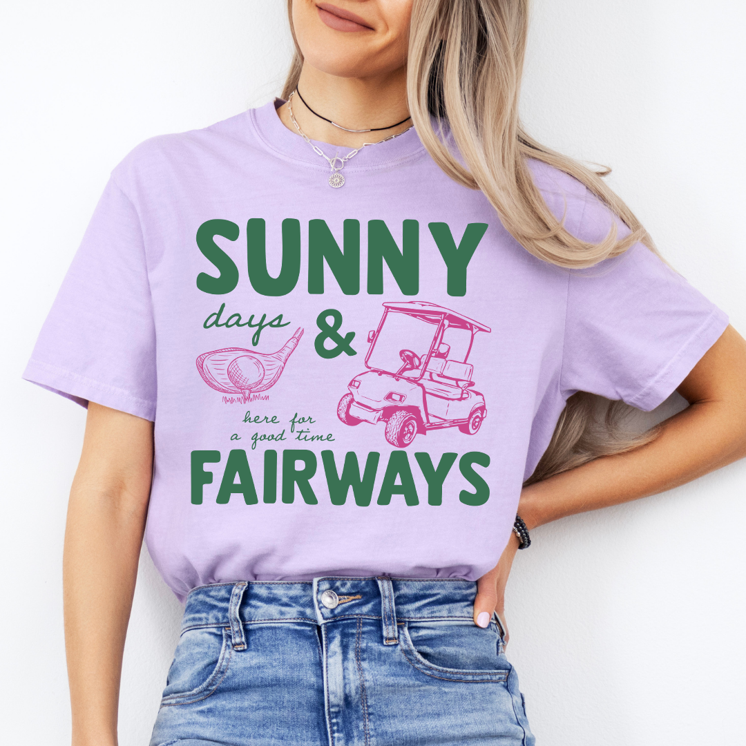 Sunny Days And Fairways Tee