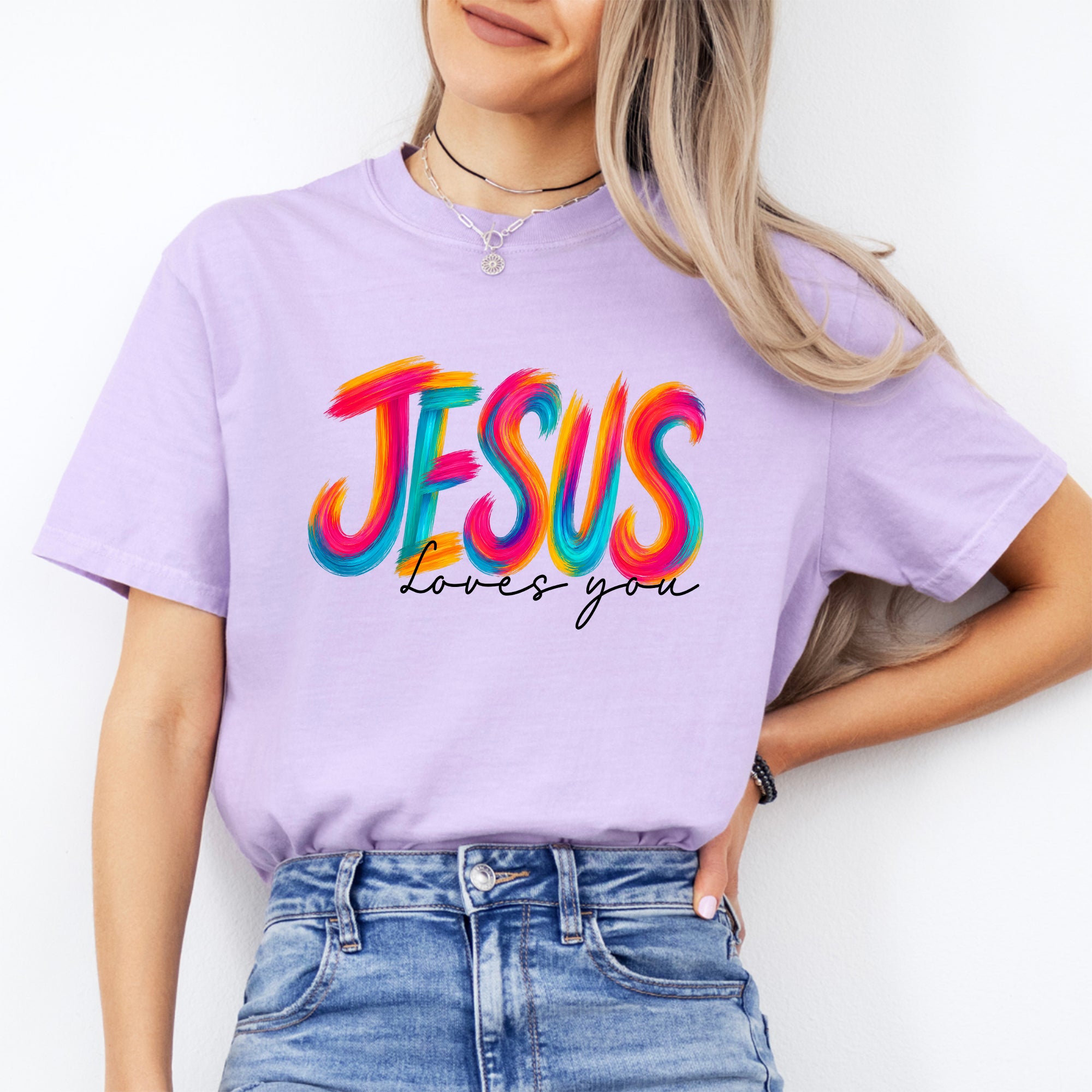 T-shirt « Jésus vous aime »