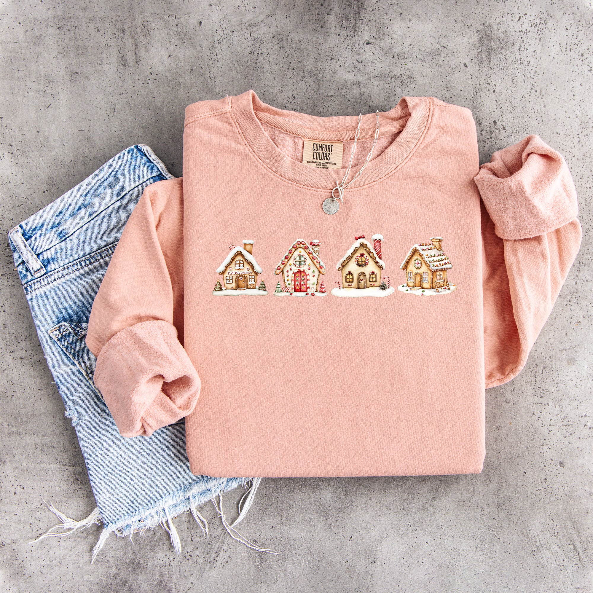 Lebkuchenhaus-Sweatshirt