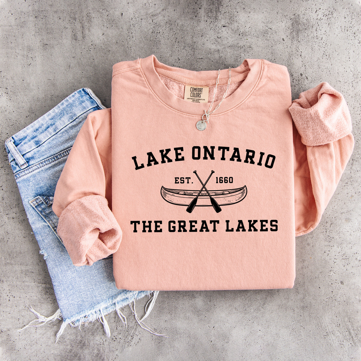 Sweat-shirt Lake Ontario Est 1660
