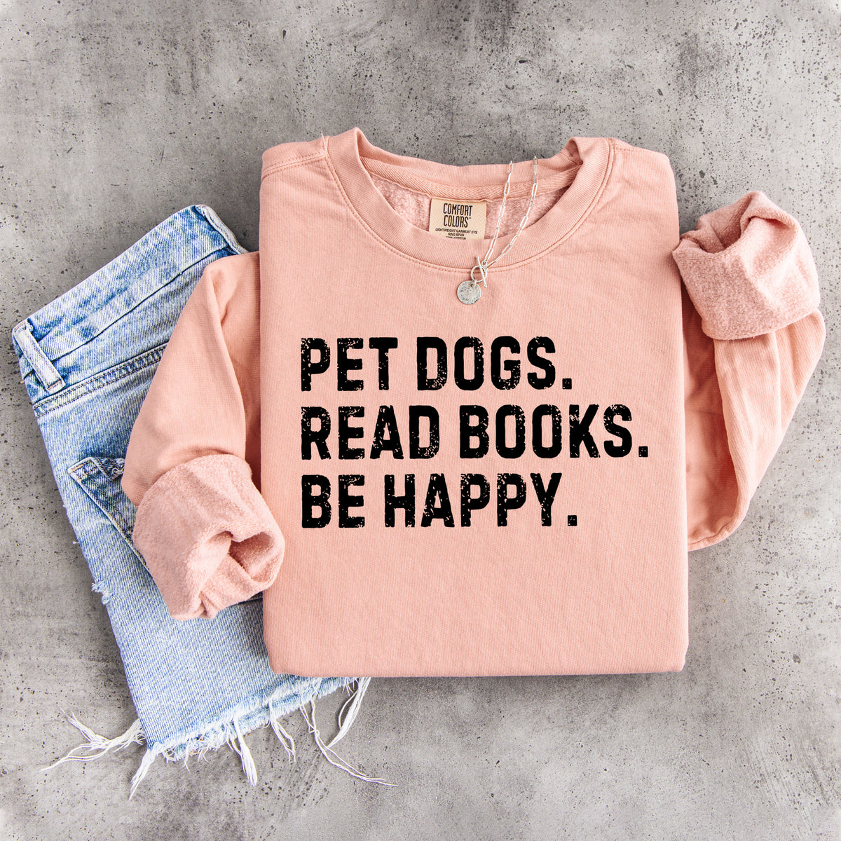Pet Dogs Read Books Sweatshirt