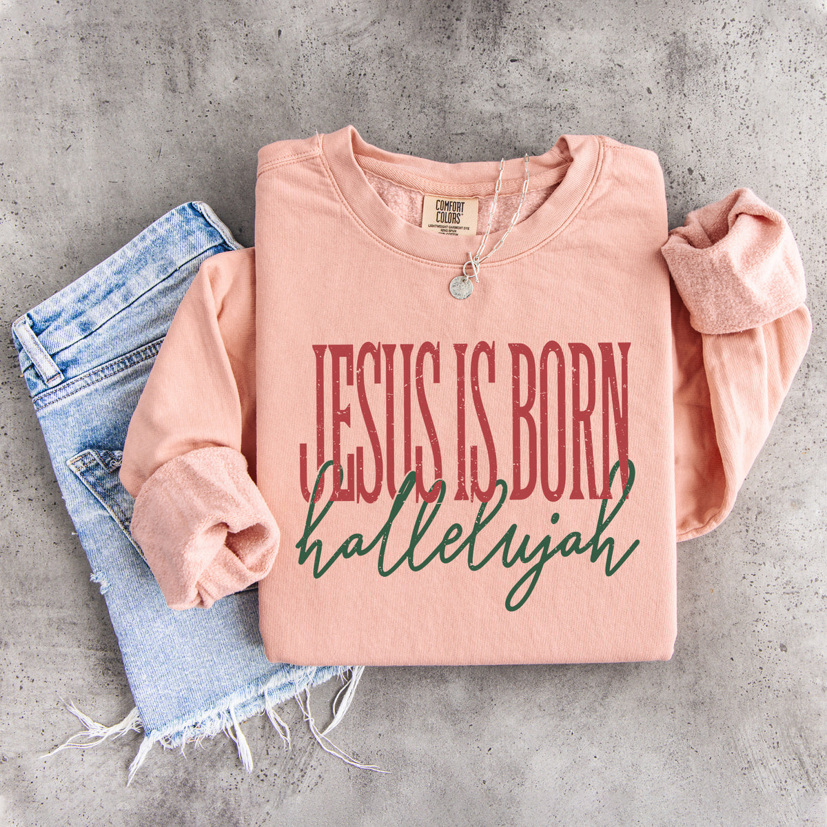 Sudadera «Jesús ha nacido, aleluya»