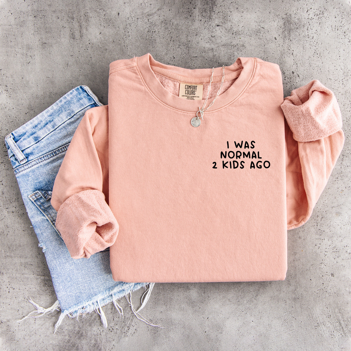 Sudadera «Hace 2 hijos yo era normal»