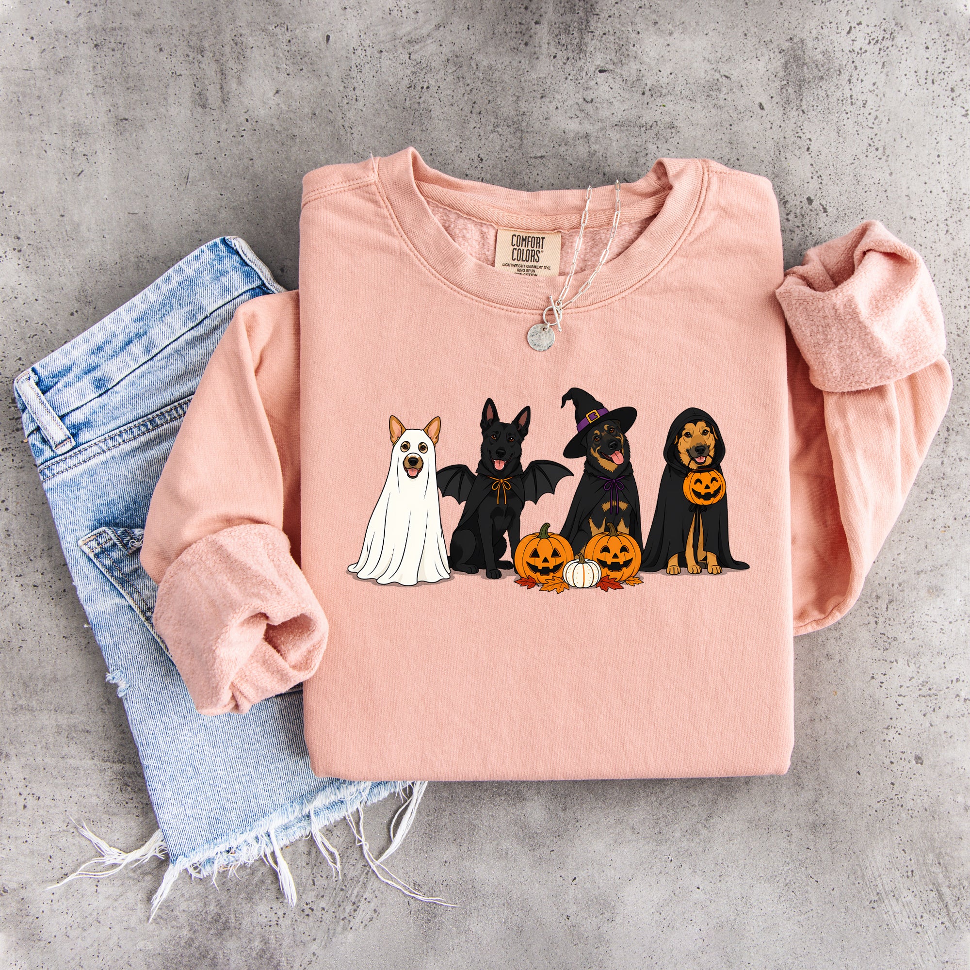 Sudadera de Halloween del pastor alemán