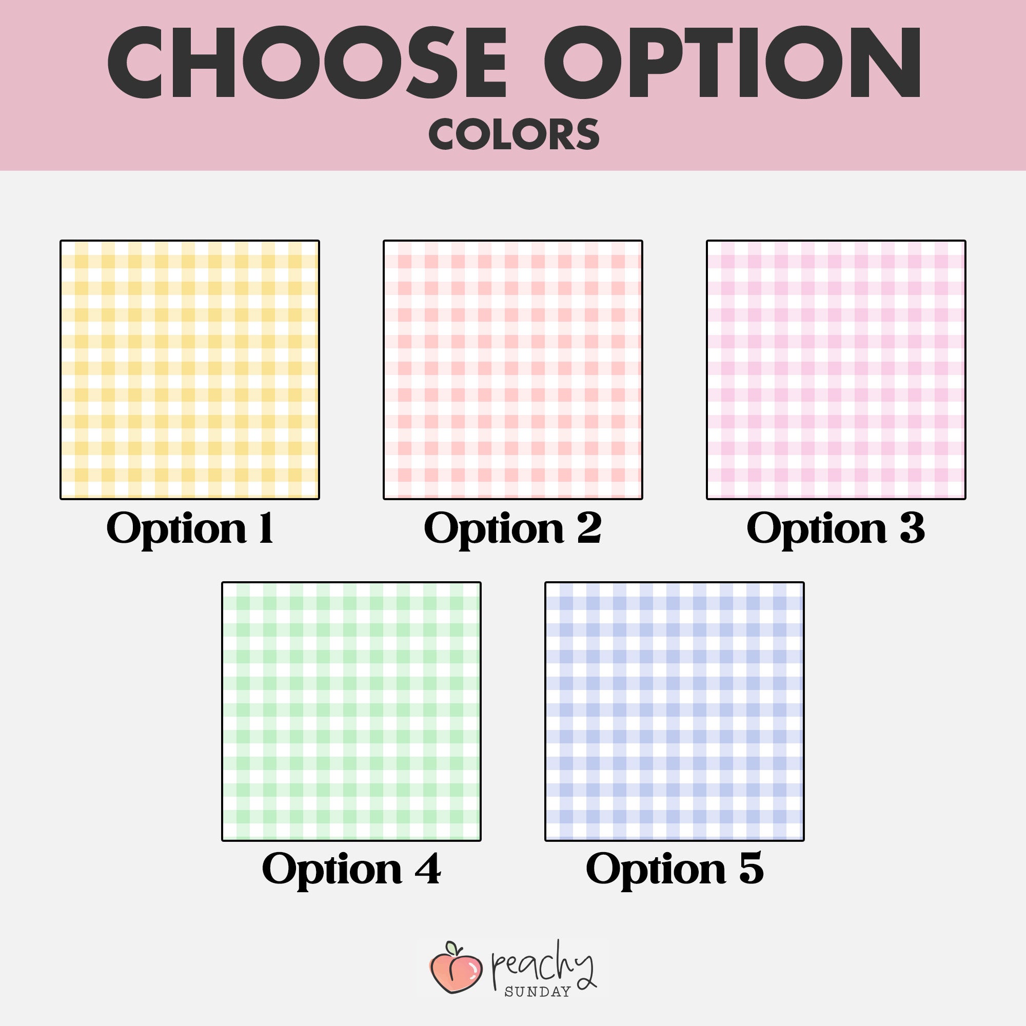 Personalisierbare Handyhülle mit Gingham-Muster