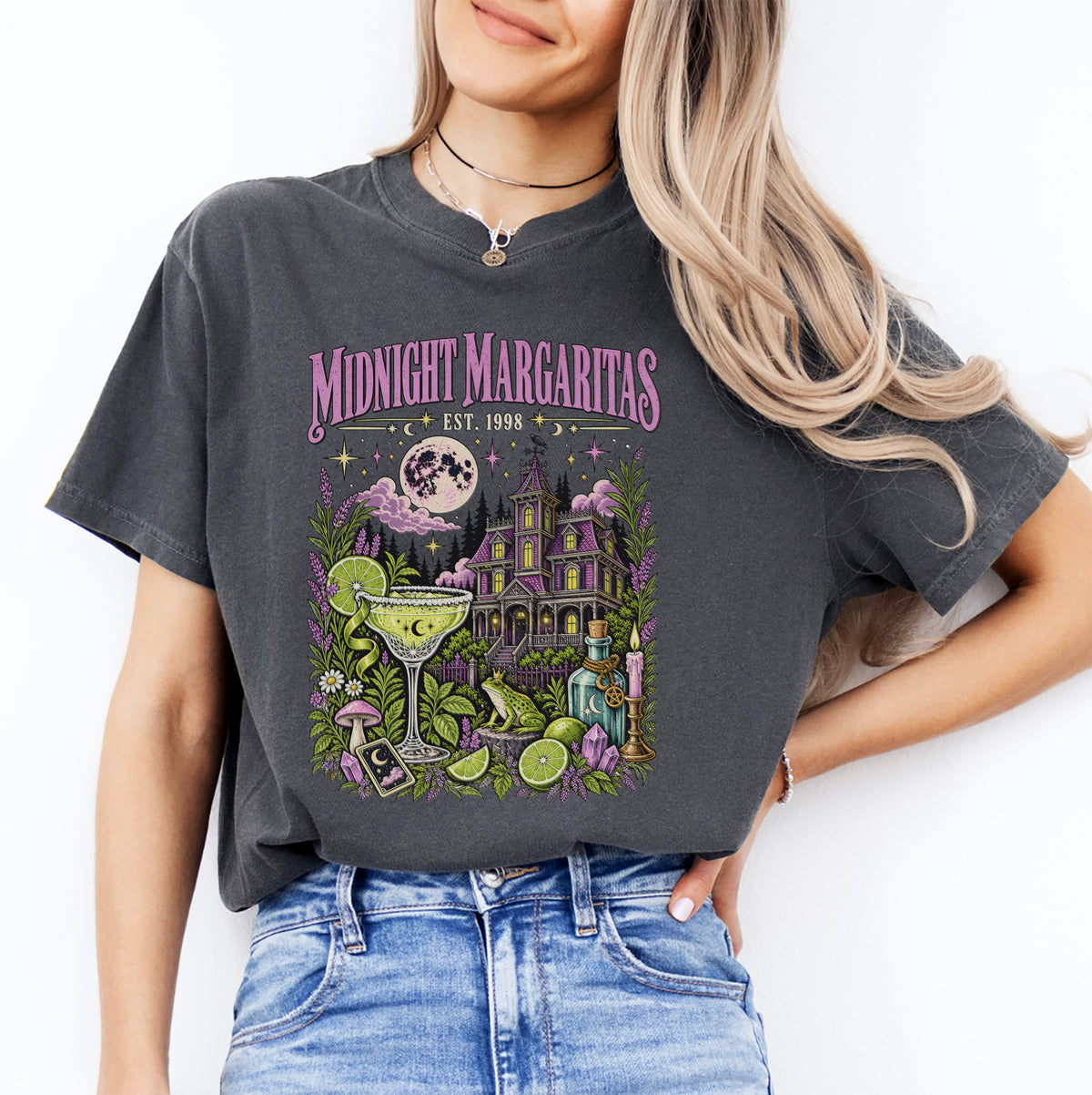 Mitternachts-Margaritas Est 1998 T-Shirt