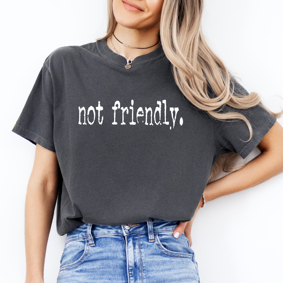 Not Friendly Tee