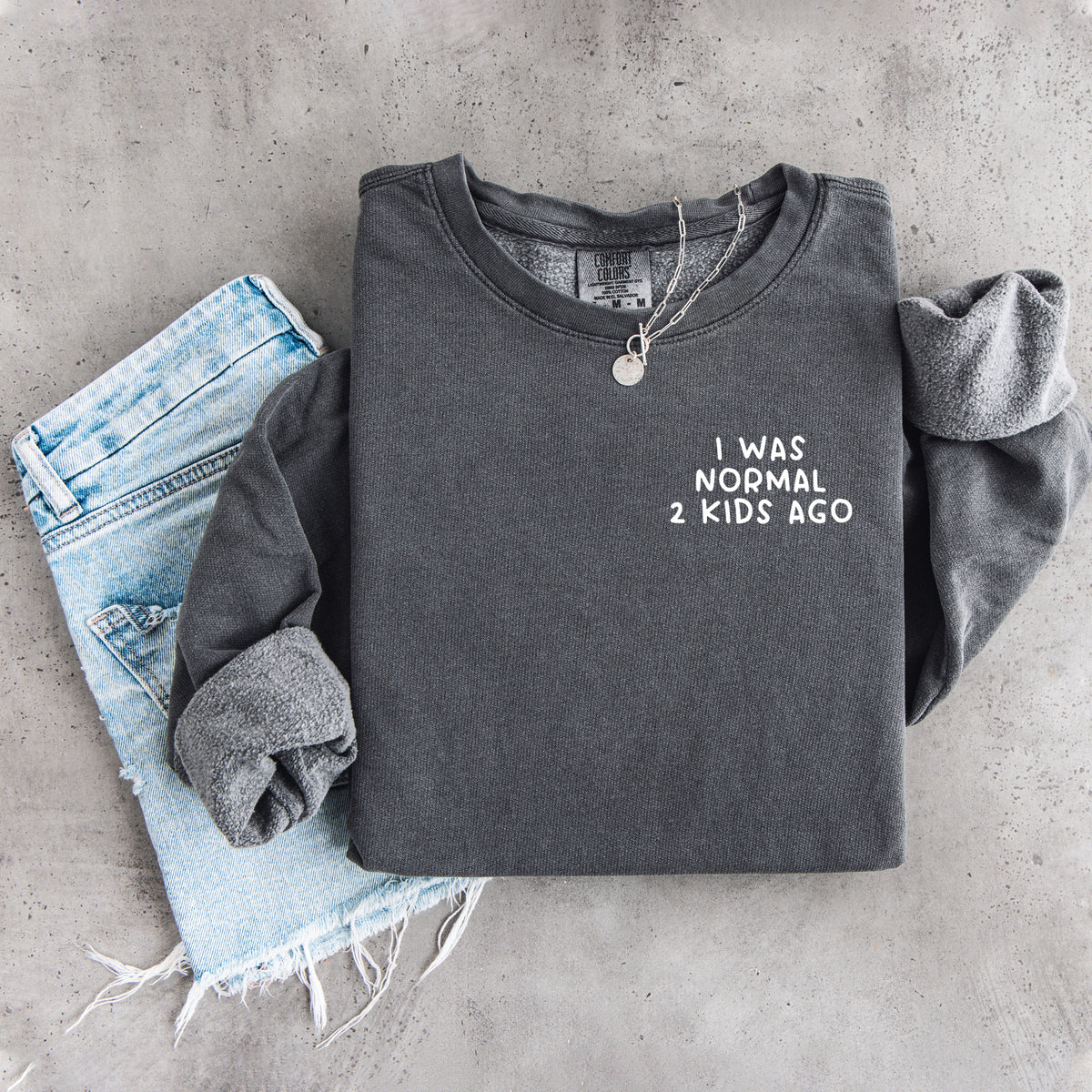 Sudadera «Hace 2 hijos yo era normal»